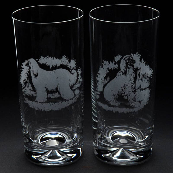 50+ Dog Breeds | Highball Glass | Placement by Glyptic Glass Art