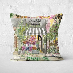Beautiful Blooms Cushion British Made Beautiful Blooms Cushion by Claire Louise