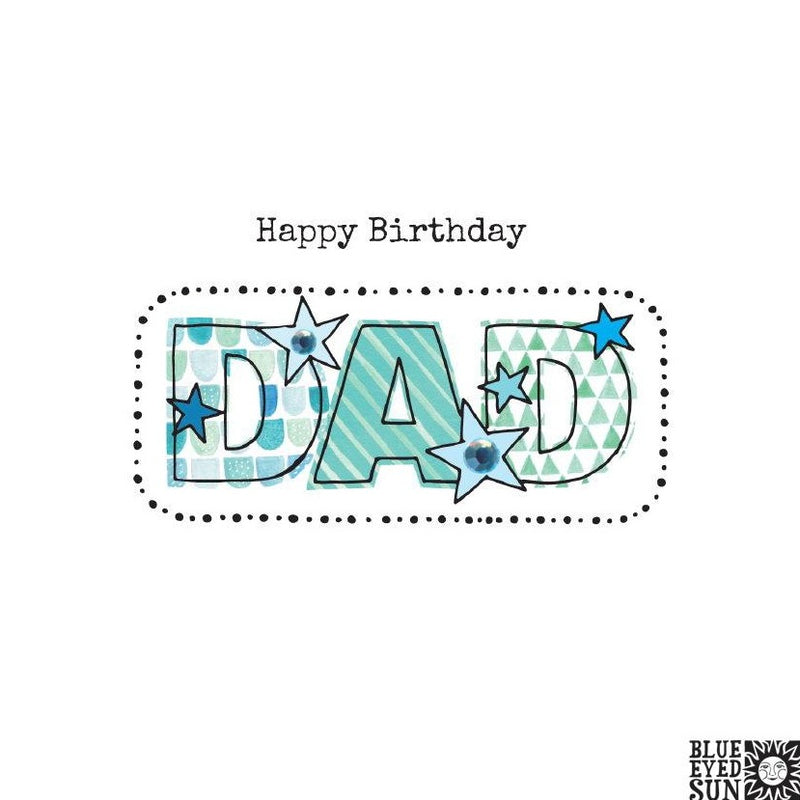 Dad Birthday Card - Biscuit British Made Dad Birthday Card - Biscuit by Blue Eyed Sun