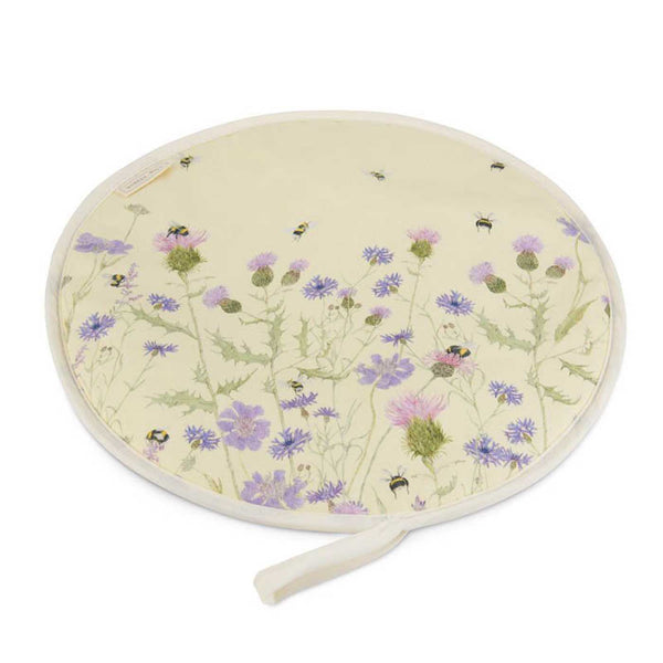 Bee & Flower Hob Covers - Pair by Mosney Mill