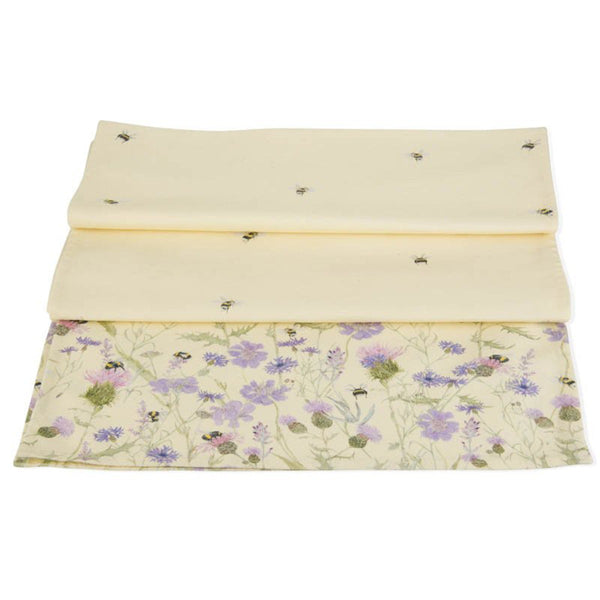 Bee & Flower Table Runner by Mosney Mill