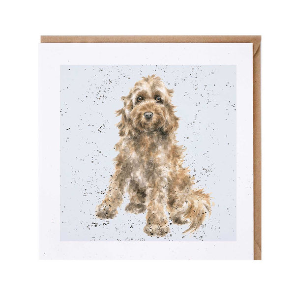 Cockapoo Dog Card by Wrendale
