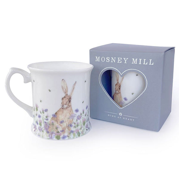 Hare & Wildflower Mug by Mosney Mill