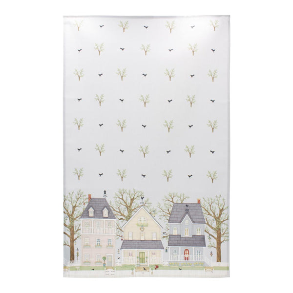 Home Sweet Home Tea-Towel by Sally Swannell