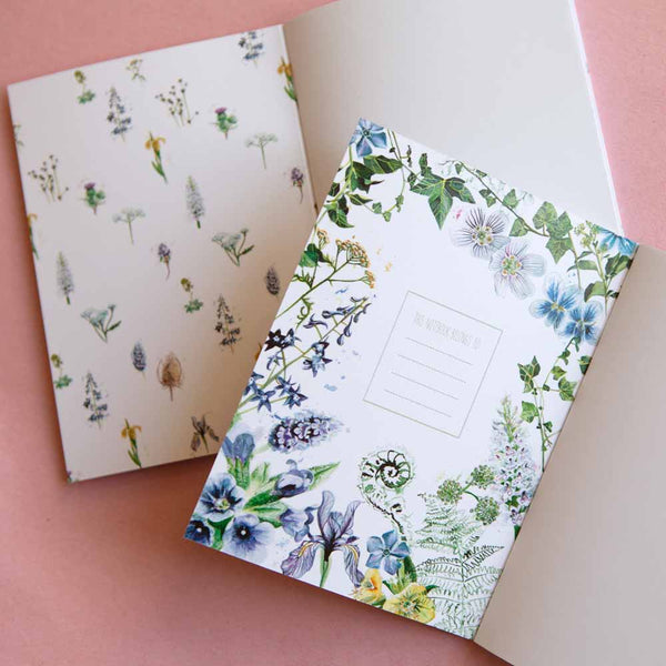 Wildflower A6 Notebook Set by Kate Moby