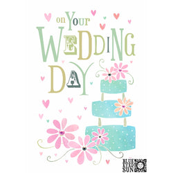 On Your Wedding Day Card - Jangles British Made On Your Wedding Day Card - Jangles by Blue Eyed Sun