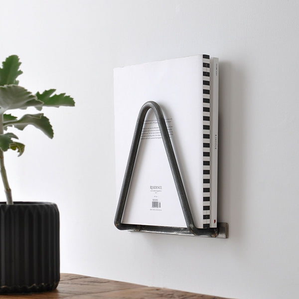 Industrial Magazine Rack by Industrial By Design