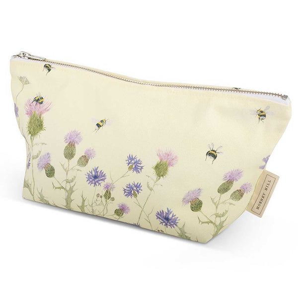 Bee & Flower Cosmetic Bag by Mosney Mill