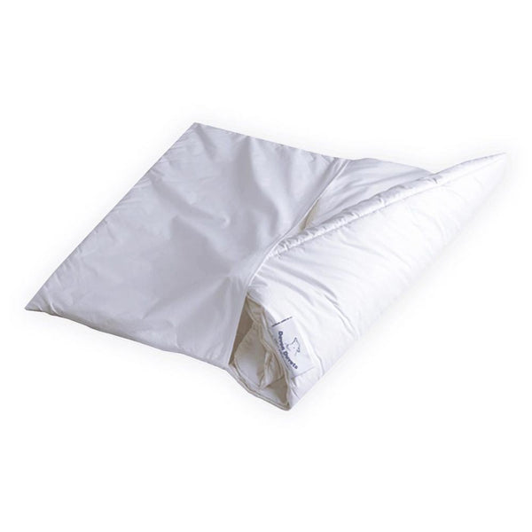 British Wool Folding Pillow - 4 Fold by Devon Duvets