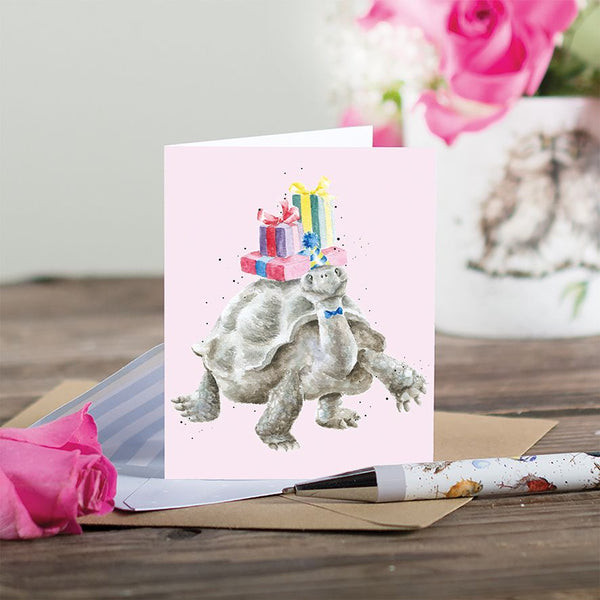 Let's Shellebrate Miniature Birthday Card by Wrendale
