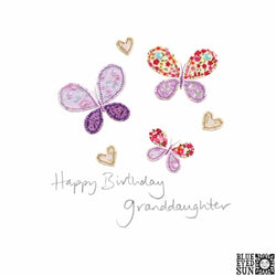 Granddaughter Birthday Card - Sew Delightful British Made Granddaughter Birthday Card - Sew Delightful by Blue Eyed Sun