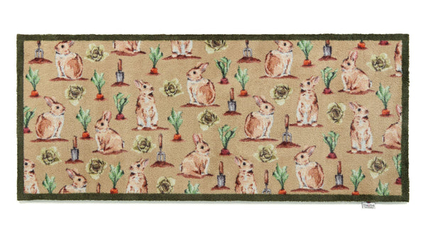 Country Collection - Allotment Bunnies by Hug Rug