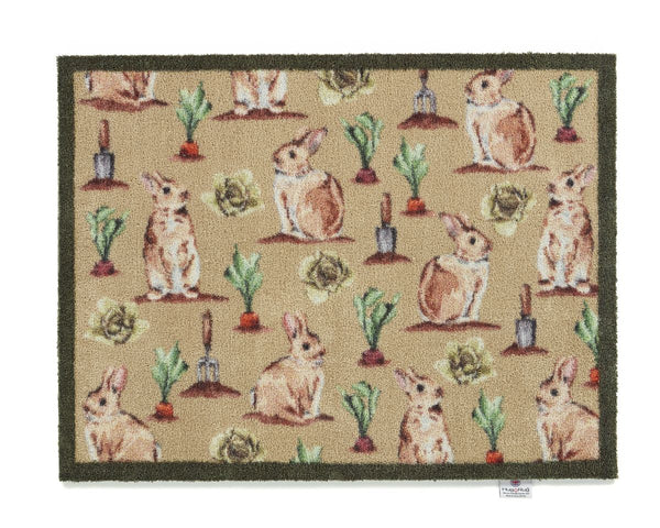 Country Collection - Allotment Bunnies by Hug Rug