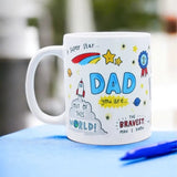 Dad - Ceramic Mug British Made Dad - Ceramic Mug by Feel Good Gift Co