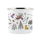 A Little Mug for Gardeners - Enamel Mug British Made A Little Mug for Gardeners - Enamel Mug by Stubbs Mugs