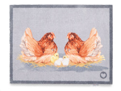 Country Collection - Mother Hens British Made Country Collection - Mother Hens by Hug Rug