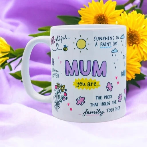 Mum - Ceramic Mug British Made Mum - Ceramic Mug by Feel Good Gift Co