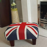 “The Harewood” Union Jack British Hand Made Foot Stool British Made “The Harewood” Union Jack British Hand Made Foot Stool by Hibba Toys (UK) Ltd