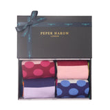 Plain Dotty Ladies Gift Box British Made Plain Dotty Ladies Gift Box by Peper Harow