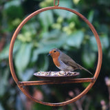 Hanging Bird Feeder Platform Ring British Made Hanging Bird Feeder Platform Ring by Savage Works