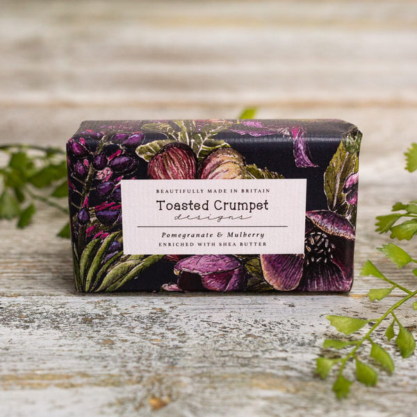 Mulberry & Pomegranate Soap by Toasted Crumpet