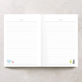 Recipe Journal British Made Recipe Journal by The Personalised Stationery Co. Ltd