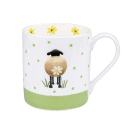 Sheep & Daisy Mug British Made Sheep & Daisy Mug by Lucy Pittaway