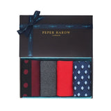 Sophisticated Men's Socks Gift Box British Made Sophisticated Men's Socks Gift Box by Peper Harow