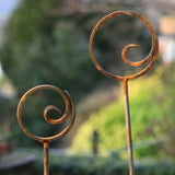 Rustic Metal Ornament Swirl British Made Rustic Metal Ornament Swirl by Savage Works