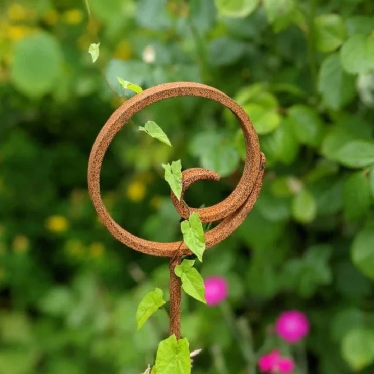 Rustic Metal Ornament Swirl British Made Rustic Metal Ornament Swirl by Savage Works