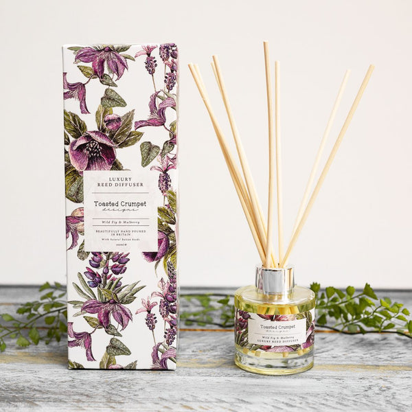 Wild Fig & Mulberry Reed Diffuser 100ml by Toasted Crumpet
