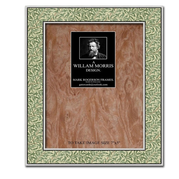 Willow Bough - Sage - Photo Frame - William Morris Design by Mark Rogerson Frames