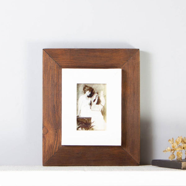 Reclaimed Wooden Miniature Photo Frame 7x5 by Industrial By Design