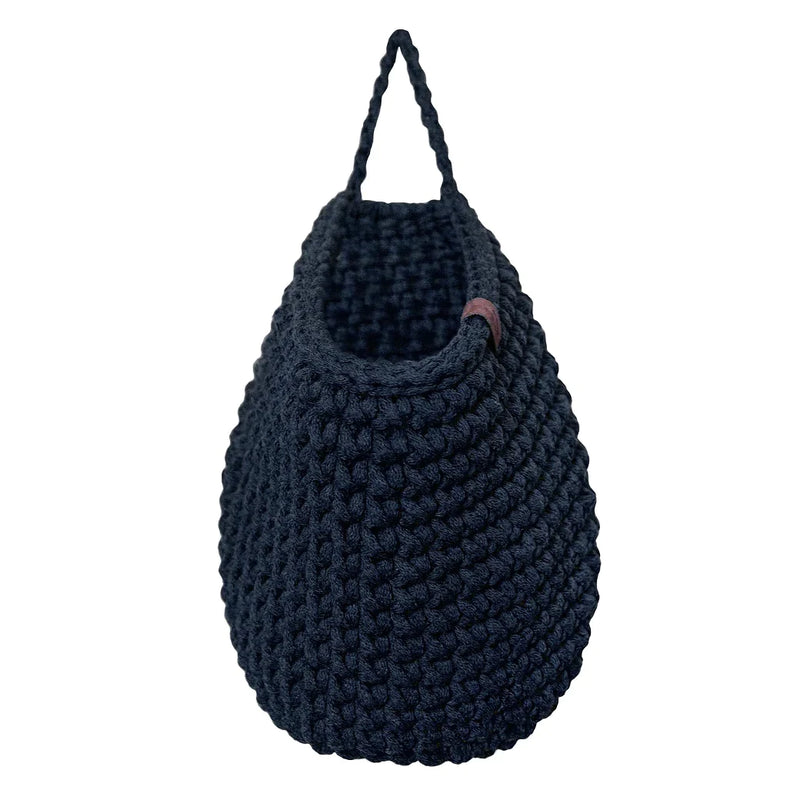 Crochet Hanging Bags  - Medium British Made Crochet Hanging Bags  - Medium by Zuri House