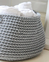 Crochet Storage Basket - Large British Made Crochet Storage Basket - Large by Zuri House