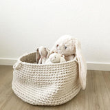 Crochet Storage Basket - Large British Made Crochet Storage Basket - Large by Zuri House