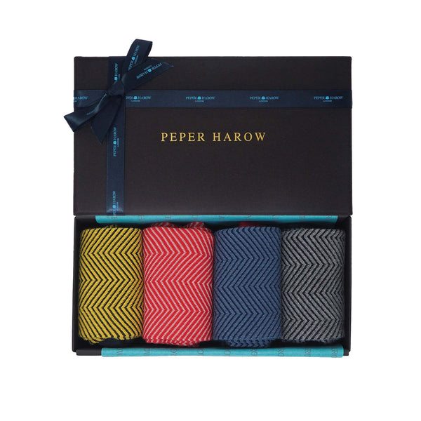 Lux Men's Socks Gift Box by Peper Harow