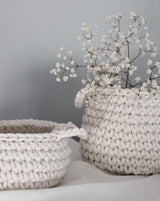 Crochet Basket - Small - Various Colours British Made Crochet Basket - Small - Various Colours by Zuri House