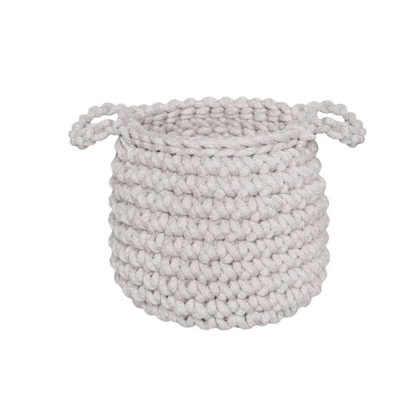 Crochet Basket - Oatmeal by Great British Products