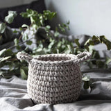 Crochet Basket - Oatmeal British Made Crochet Basket - Oatmeal by Zuri House