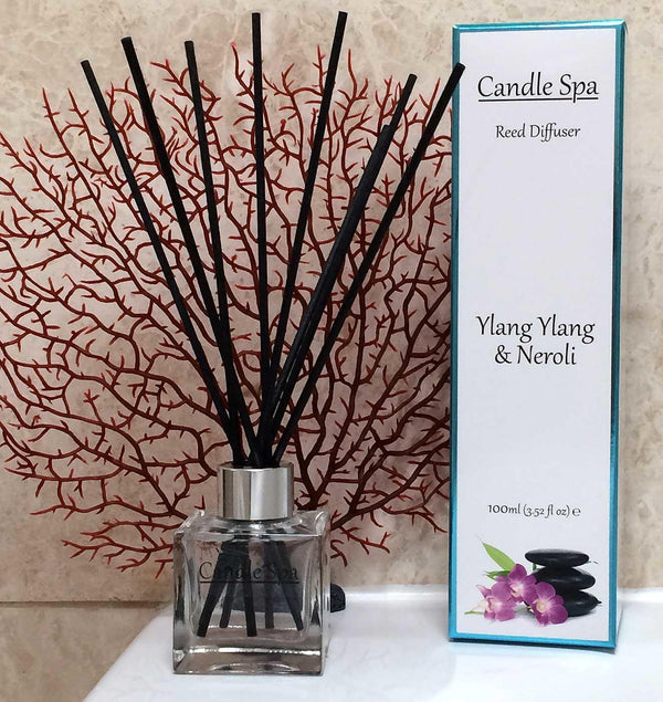 Candle Spa 100ml Reed Diffuser - Ylang Ylang & Neroli by Candle Spa