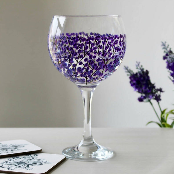 Purple Berry Gin Glass by Samara Ball