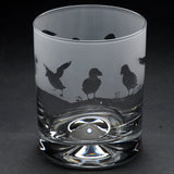 Puffin | Whisky Tumbler Glass | Engraved British Made Puffin | Whisky Tumbler Glass | Engraved by Glyptic Glass Art