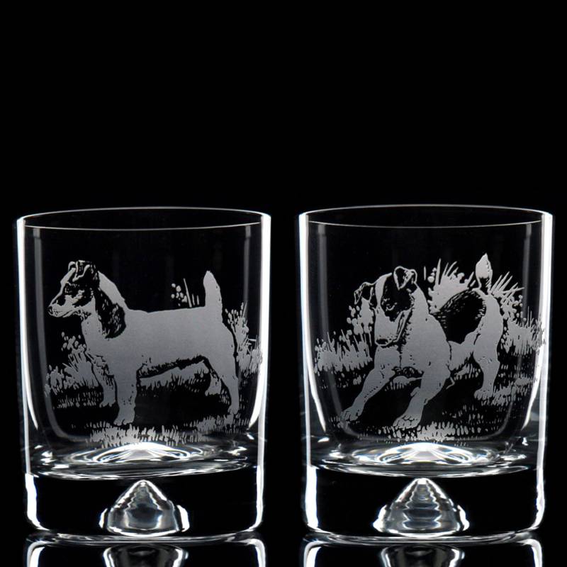 50+ Dog Breeds | Whisky Tumbler Glass | Placement British Made 50+ Dog Breeds | Whisky Tumbler Glass | Placement by Glyptic Glass Art