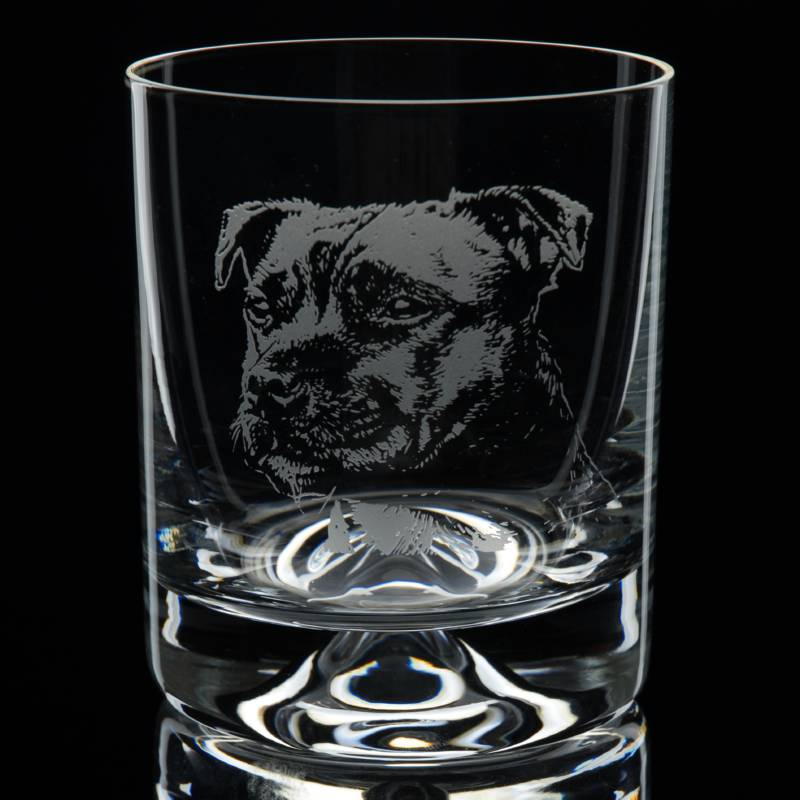 4 Breeds | Dog Heads | Various Glasses | Placement British Made 4 Breeds | Dog Heads | Various Glasses | Placement by Glyptic Glass Art