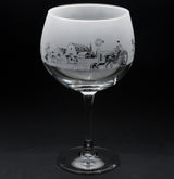 Farm Animals | Gin Glass | Engraved British Made Farm Animals | Gin Glass | Engraved by Glyptic Glass Art