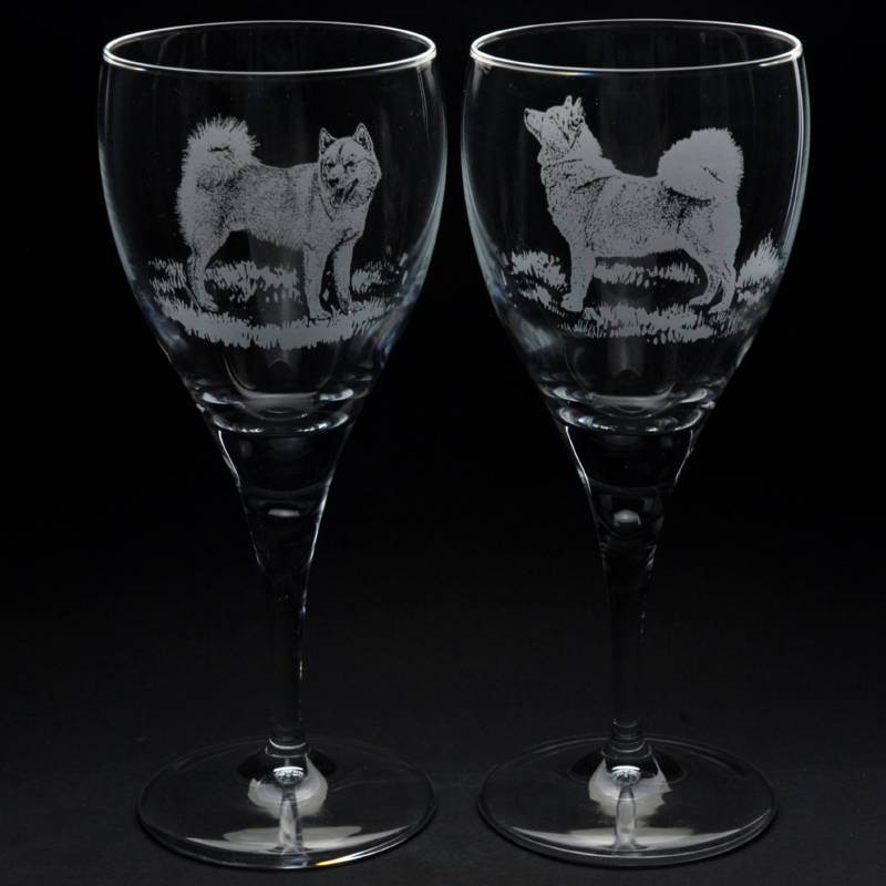 50+ Dog Breeds | Crystal Wine Glass | Placement British Made 50+ Dog Breeds | Crystal Wine Glass | Placement by Glyptic Glass Art