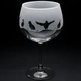 Puffin | Gin Glass | Engraved British Made Puffin | Gin Glass | Engraved by Glyptic Glass Art