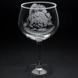 10+ Dog Breeds | Gin Glass | Placement British Made 10+ Dog Breeds | Gin Glass | Placement by Glyptic Glass Art