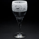 Bee | Crystal Wine Glass | Engraved British Made Bee | Crystal Wine Glass | Engraved by Glyptic Glass Art